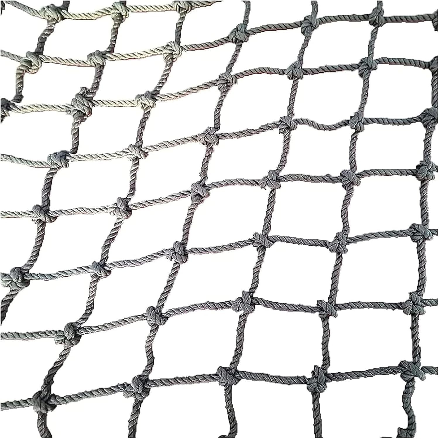 Filet de sécurité en corde de jute robuste pour aire de jeux extérieure