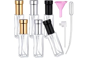 6pcs 10ml Mini Perfume Spray Bottles