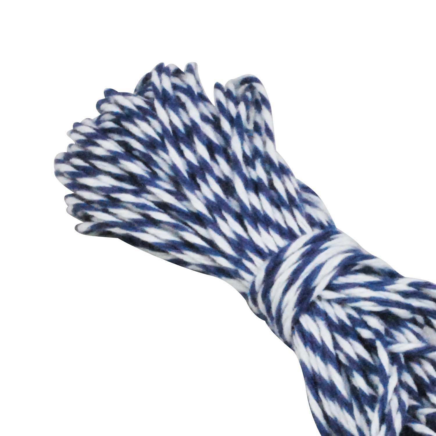 Dress My Cupcake Baker's Twine String Roll for Gifts and Favors, 15-Yard, Navy Blue