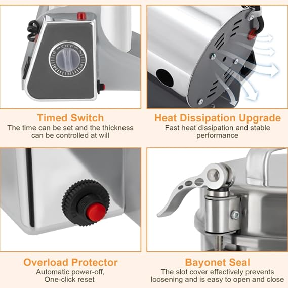 Electric Grain Grinder 800/1000/15000G Swing Type Grain Mill Grinder 3500W-4000W 30S Speedy Grinding, for Herb/Spice/Nut/Cereal