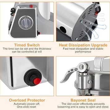 Electric Grain Grinder 800/1000/15000G Swing Type Grain Mill Grinder 3500W-4000W 30S Speedy Grinding, for Herb/Spice/Nut/Cereal