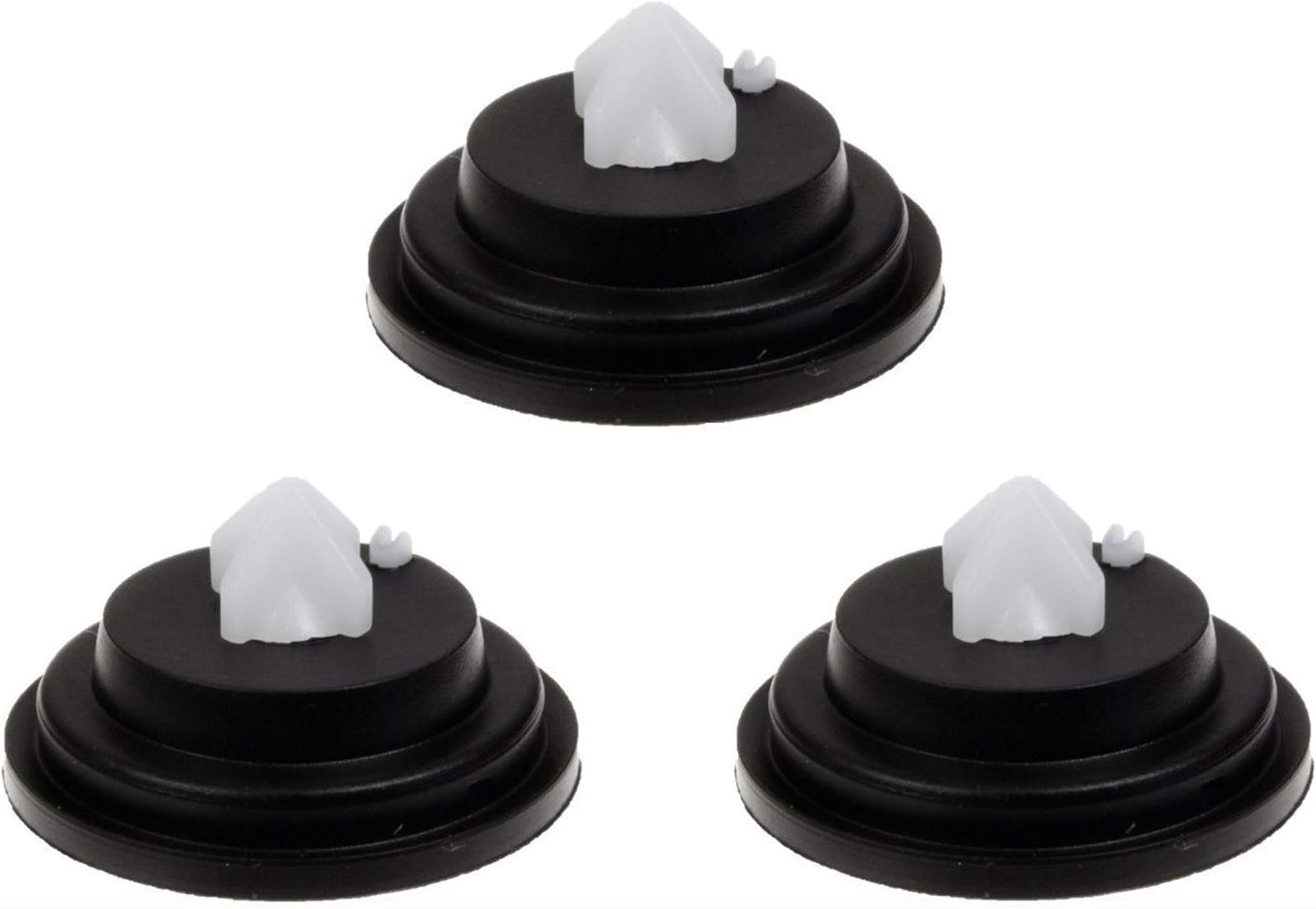 Pack of 3 Replacement Rubber Ball Valve Washers - Fits All Siamp Fill Valves