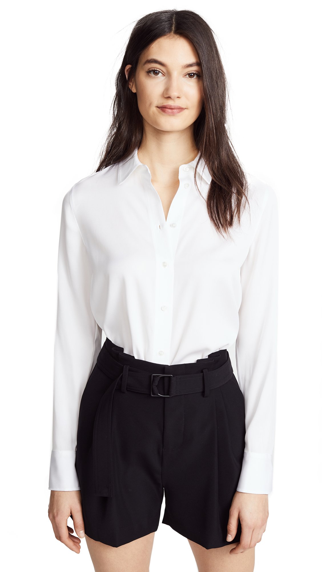 Vince Slim Fitted Blouse