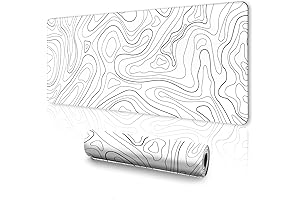 White Desk Mat XL: Perfect for Enhancing Your Workspace