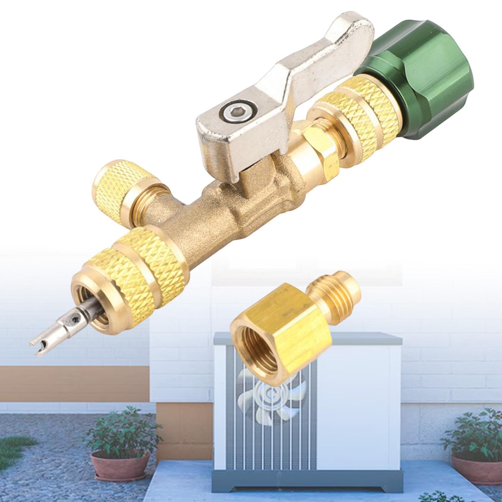 Extractor de Núcleo de Válvula de Aire Acondicionado HS1430, Herramienta de Reparación de Cambio Rápido, Resistente Y Fácil de Transportar para Máquin