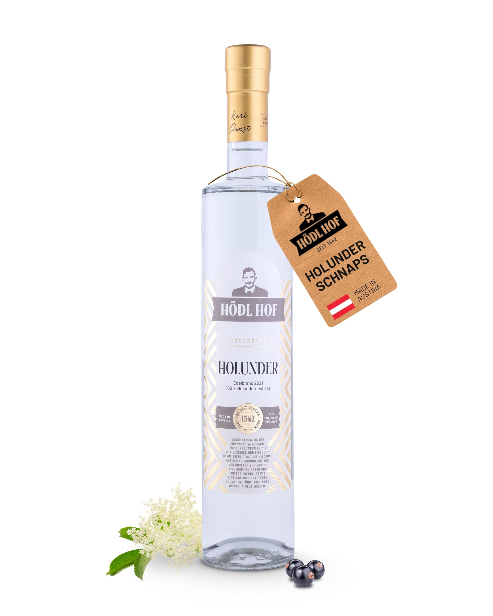 Hödl Hof Holunder Edelbrand (0,5 l)