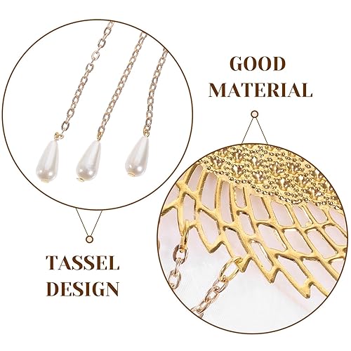 Miniatura 2 de Beaupretty 1 par de alas de ángel diablo con plumas de borla, pasadores para el cabello, accesorio para la cabeza de boda, pinzas de pelo de felpa