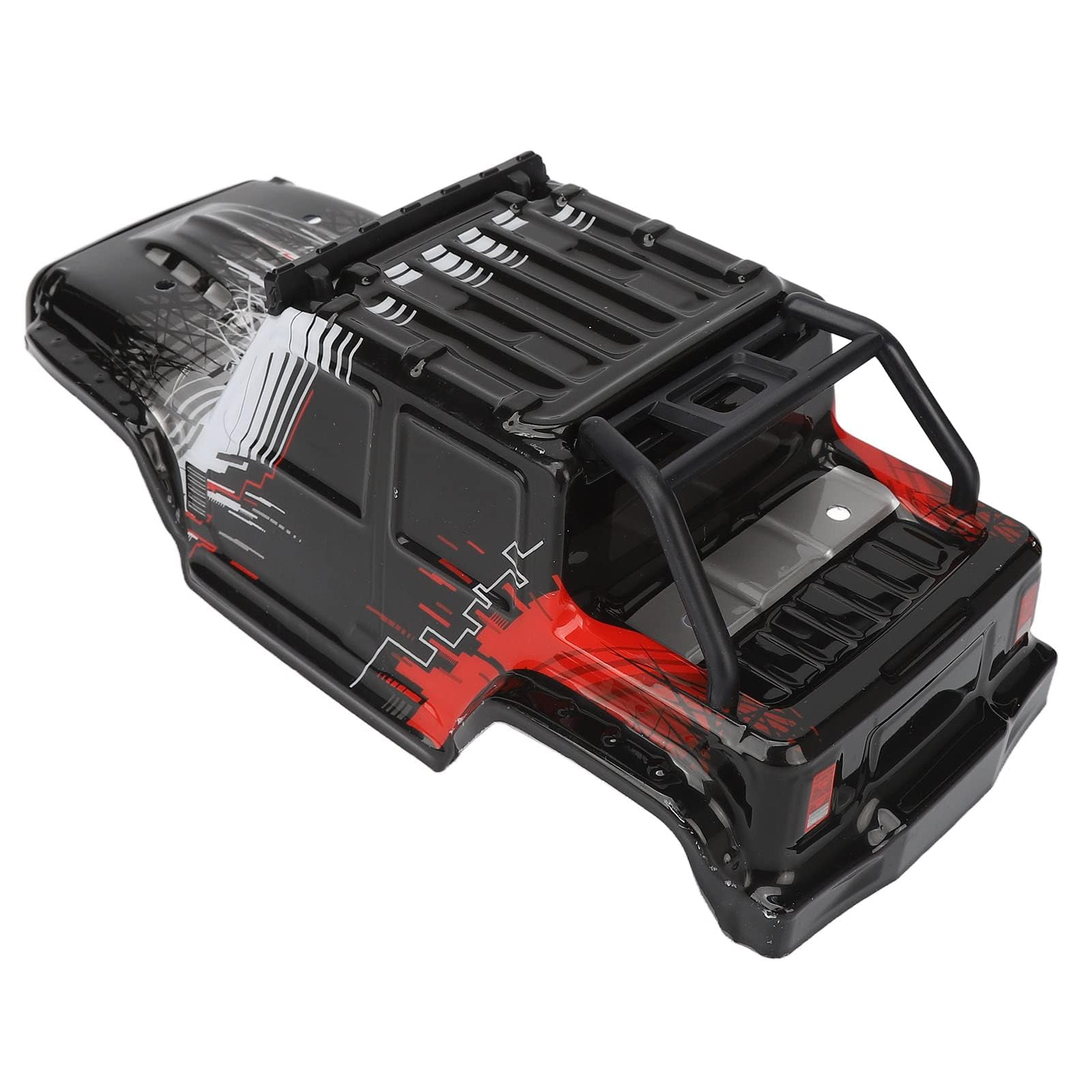 Alomejor Auto RC, Scocca PVC Resistente agli Urti Radiocomandata 1/16 Scala Componenti Elettronici per Amatori Gare Outdoor e Indoor
