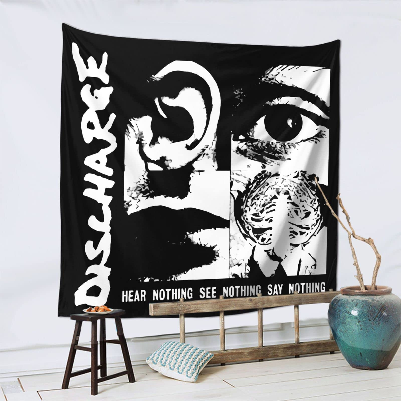 discharge 限定ポスター　ディスチャージ Yahoo!オークション - 国内・見本盤 LP帯付 DISCHARGE Punk And