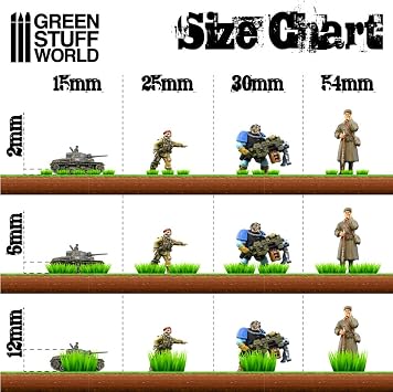 Green Stuff World Static Grass Tufts 6 mm - Light Green - 10674