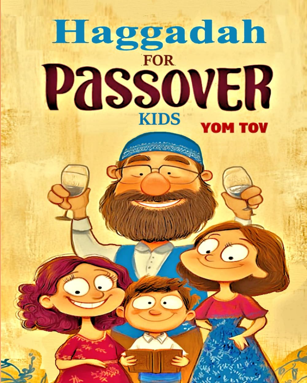Haggadah for Passover - kids: Preschool Seder Service with Fun Coloring & Activities (The Passover story Haggadah for kids)