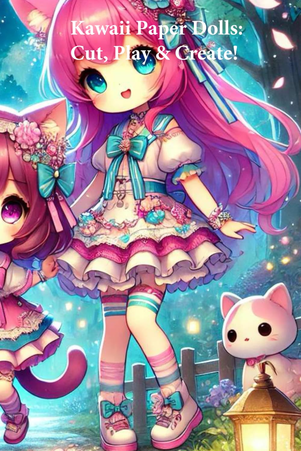 Kawaii Paper Dolls: Cut, Play & Create!: Create & Play with Cute Kawaii Paper Dolls!