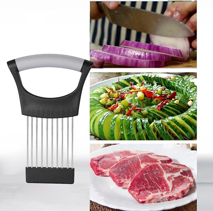 Asistente Cortador de Verduras Ergonómico con Material Inoxidable miniatura 6
