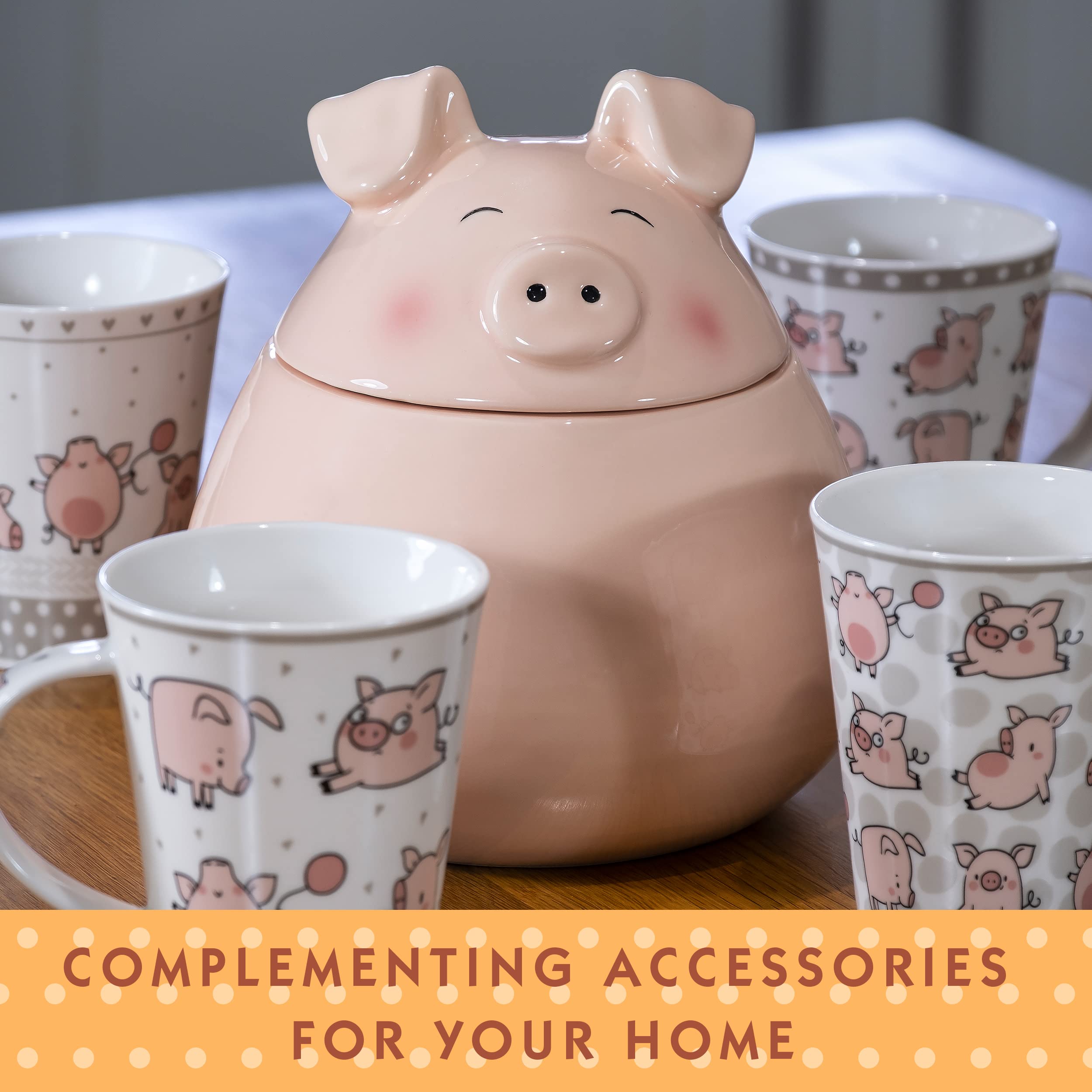 Koektrommel Zwart Met Tekst | Sorpresa Deco & Gifts