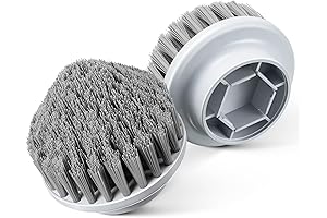 Synoshi Brush Heads: Tapered Cone for Easy Cleaning
