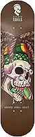 Shape de Skate Profissional 8.37 Hashed Skull #0177 Deck Maple Canadense 7 Lâminas Alta Resistência