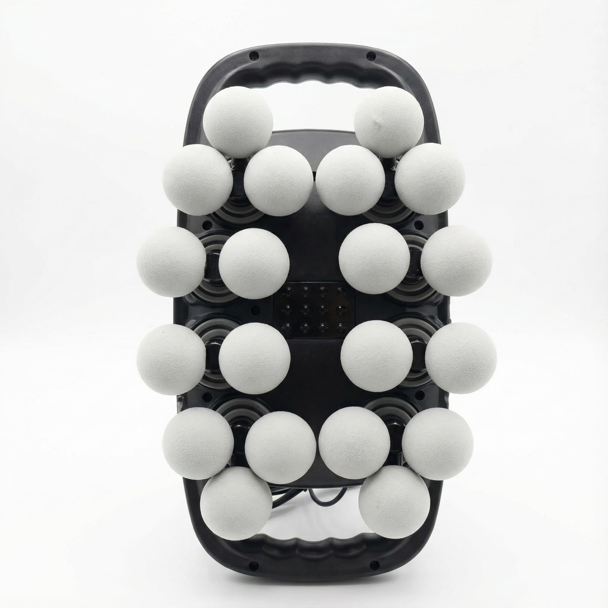 leikefitness Pistolet de massage des tissus profonds à 20 têtes avec 20 intensités, 6 modes, 3 réglages de minuterie, masseur électrique à percussion pour le dos, les épaules, les jambes, les bras, le
