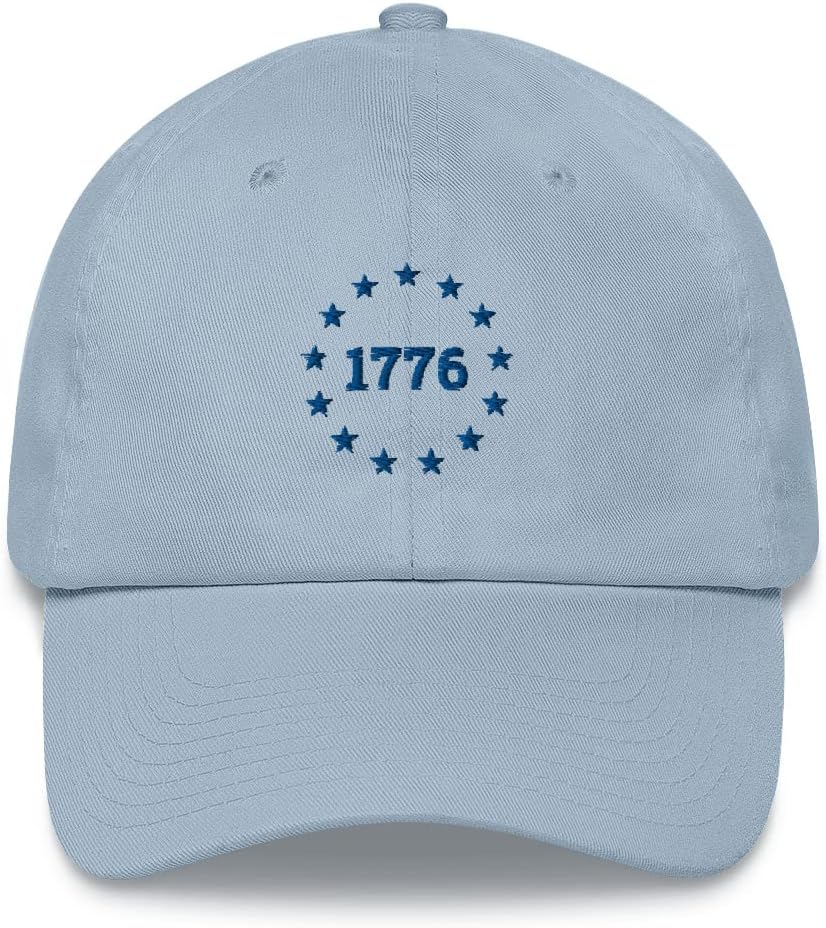 1776 Hats for Men | Betsy Ross Flag Hat - Made in USA - Classic Dad Hat