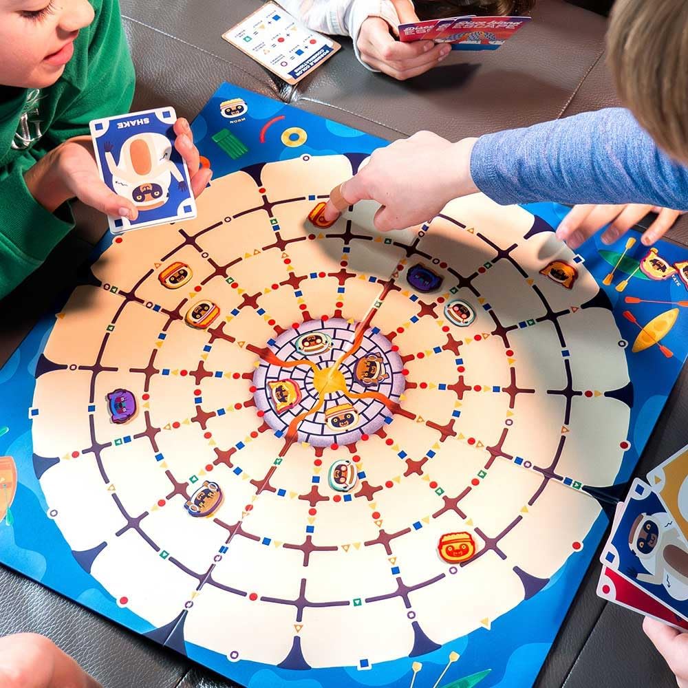 Disco Island Escape Board Game | Race Your Dancing Lemurs Across Lava Streams | Perfect Family Game | 2-4 Players, Ages 8+