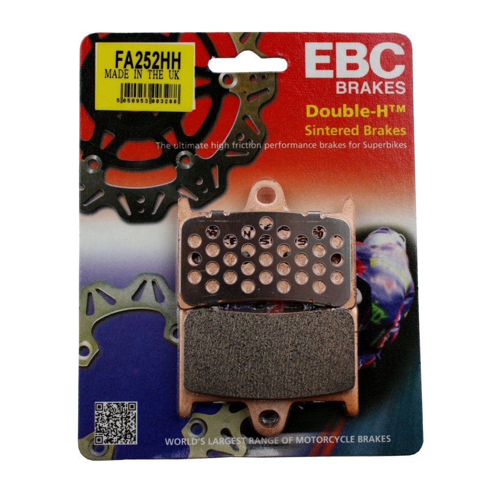 EBC-Brakes USA Made Double-H Series Sintered Brake Pads to fit Front Left