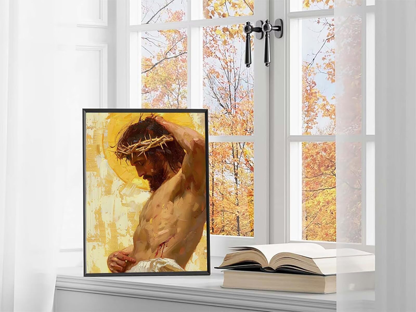 Uomo Diamond Painting Adulti 90x120cm, 5D Diamond Painting Kit 0-1936
