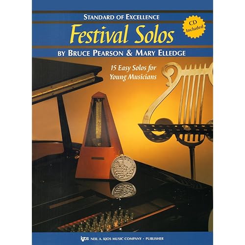 W37XB - Standard of Excellence - Festival Solos Book/CD Book 2 - Tenor Saxophone (Bb Tenor Saxophone)