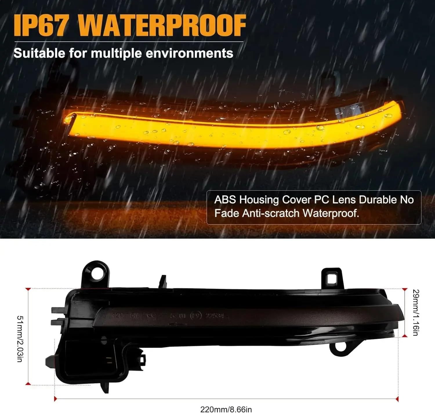 Dinamiche Indicatori Direzione per BMW 1 2 3 4 Serie F20 F21 F22 F23 F30 F31 F32 F33 F34 X1 E84 I3 LED Indicatori di direzione dinamici Lampada sequenziale per specchietto Laterale