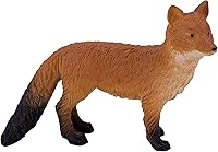 Vista 2 de MOJO Figura de juguete pintada a mano de vida silvestre internacional realista Red Fox