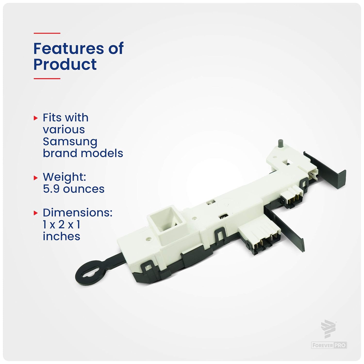 ForeverPRO DC34-00024B Door Switch Assembly for Samsung Appliance 2754507