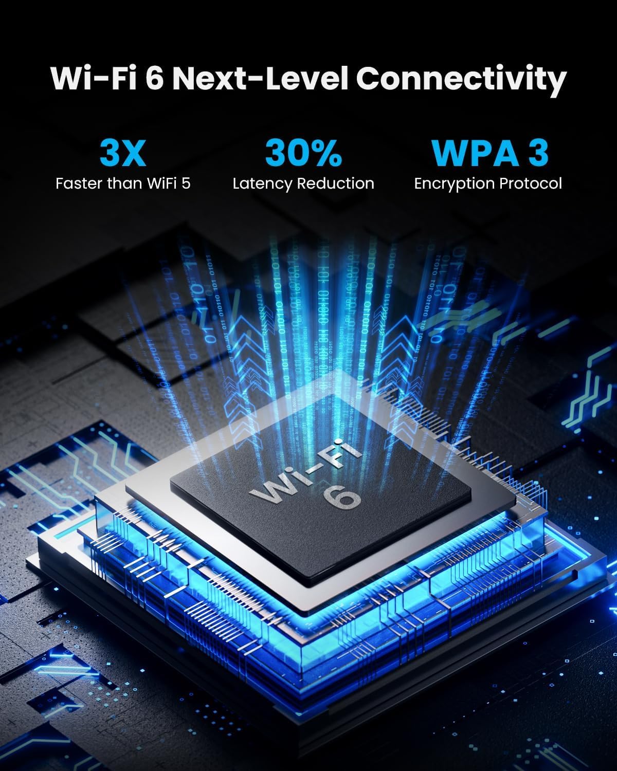 Split image showing 2K color night vision on one side and black and white night vision on the other