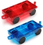 Tuiles Magnétiques, 100PCS Blocs de Construction, Ensemble de Construction Magnétique, Jouets STEM Cadeau de Noël pour Enfants Garçons et Filles