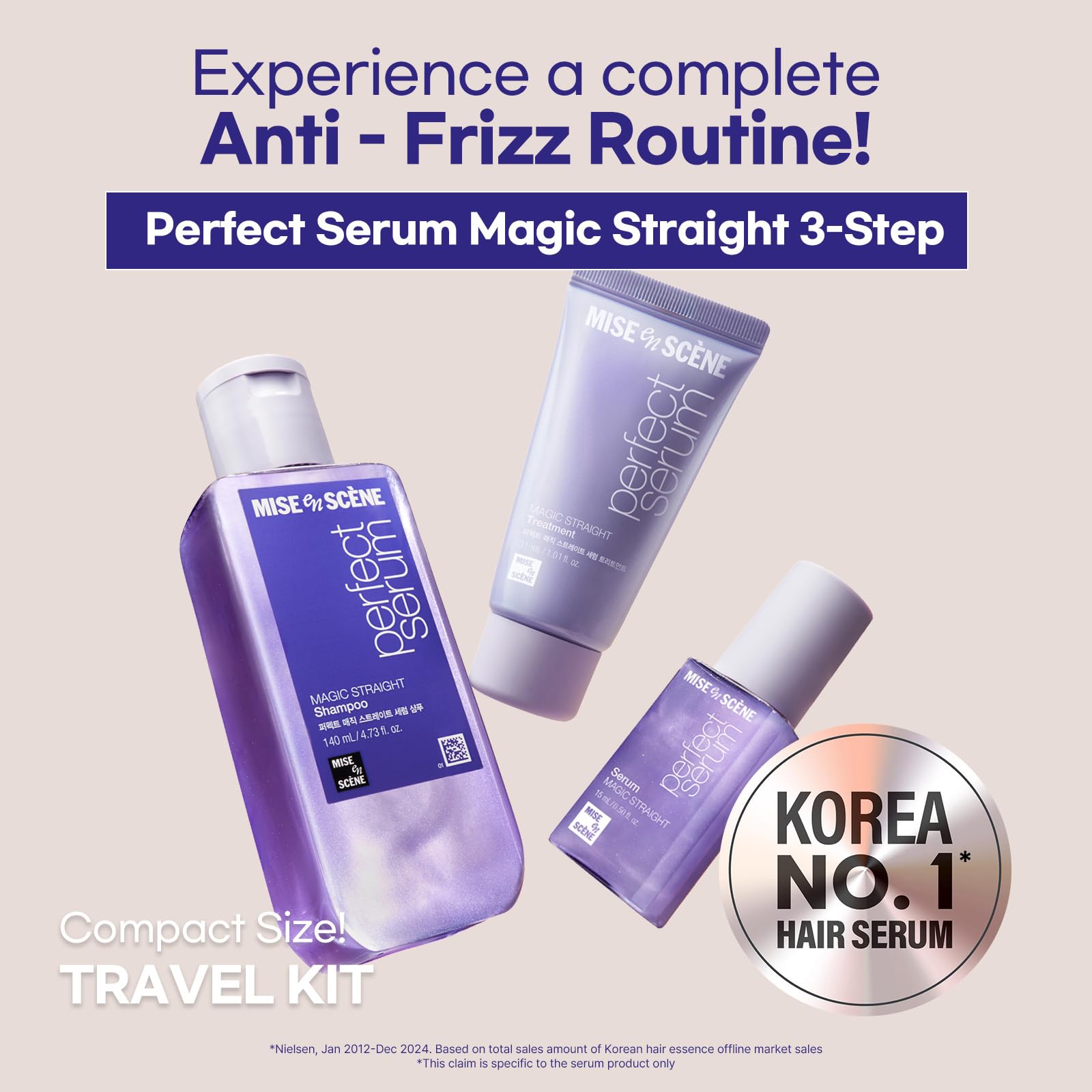 Amazon.com: Mise En Scene Perfect Magic Straigth Serum Hair Care