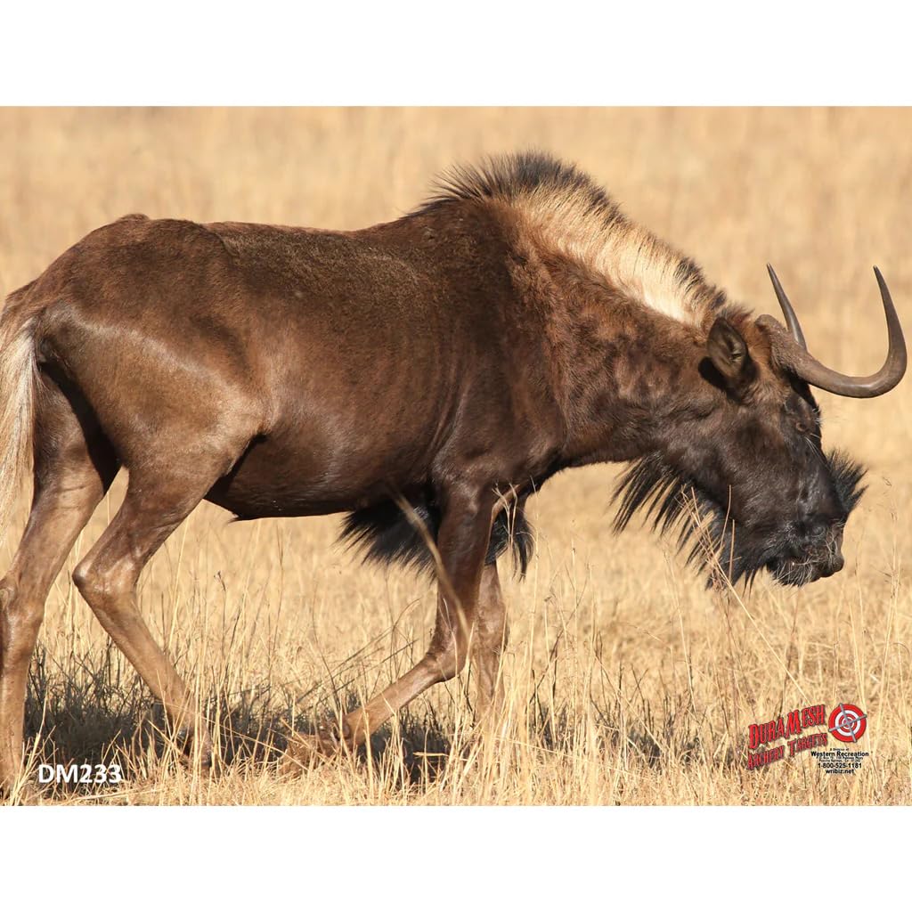 Duramesh Archery Targets Black Wildebeest, DM 233