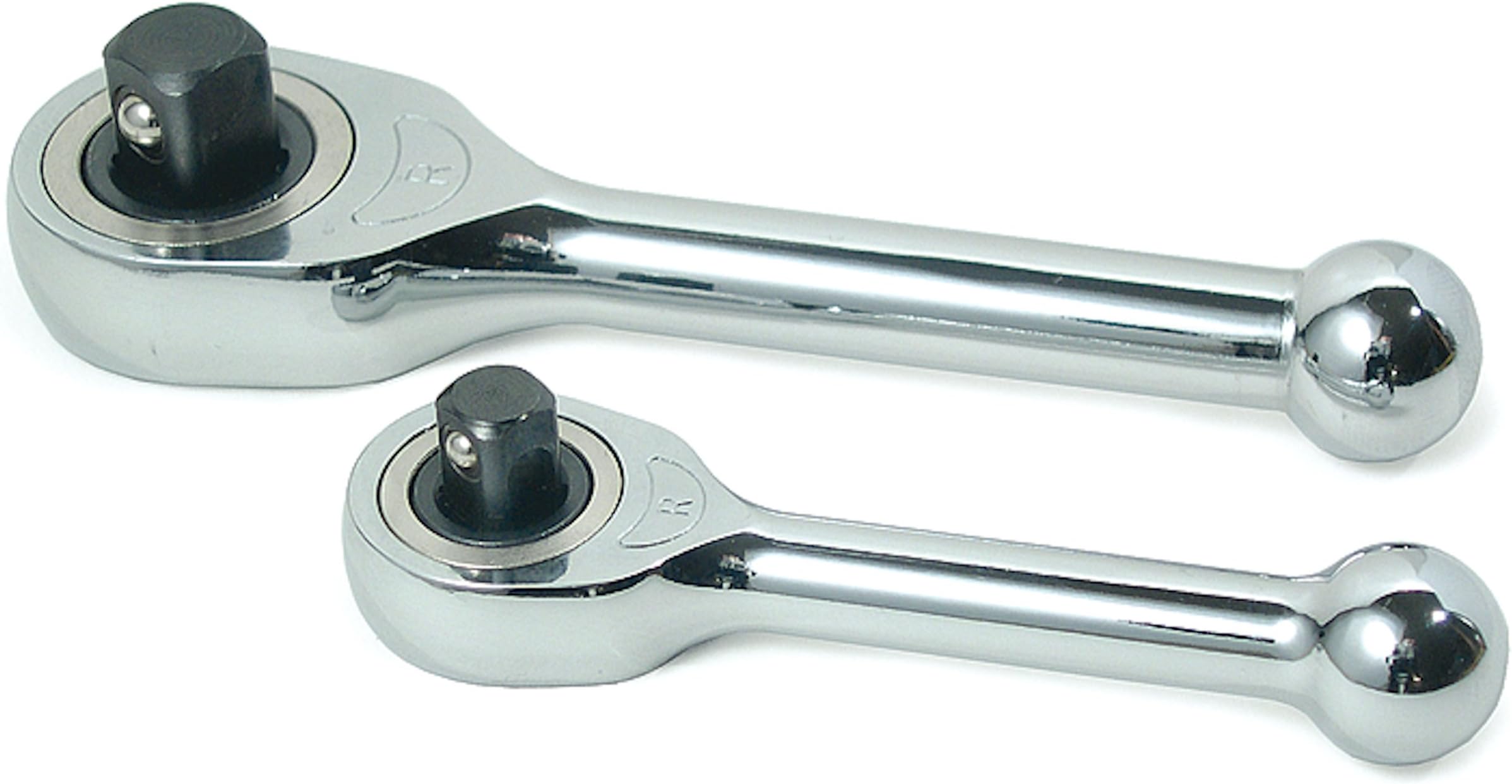 Titan 18202 2-Piece 1/4-Inch and 3/8-Inch Drive Gearless Micro Ratchet Set