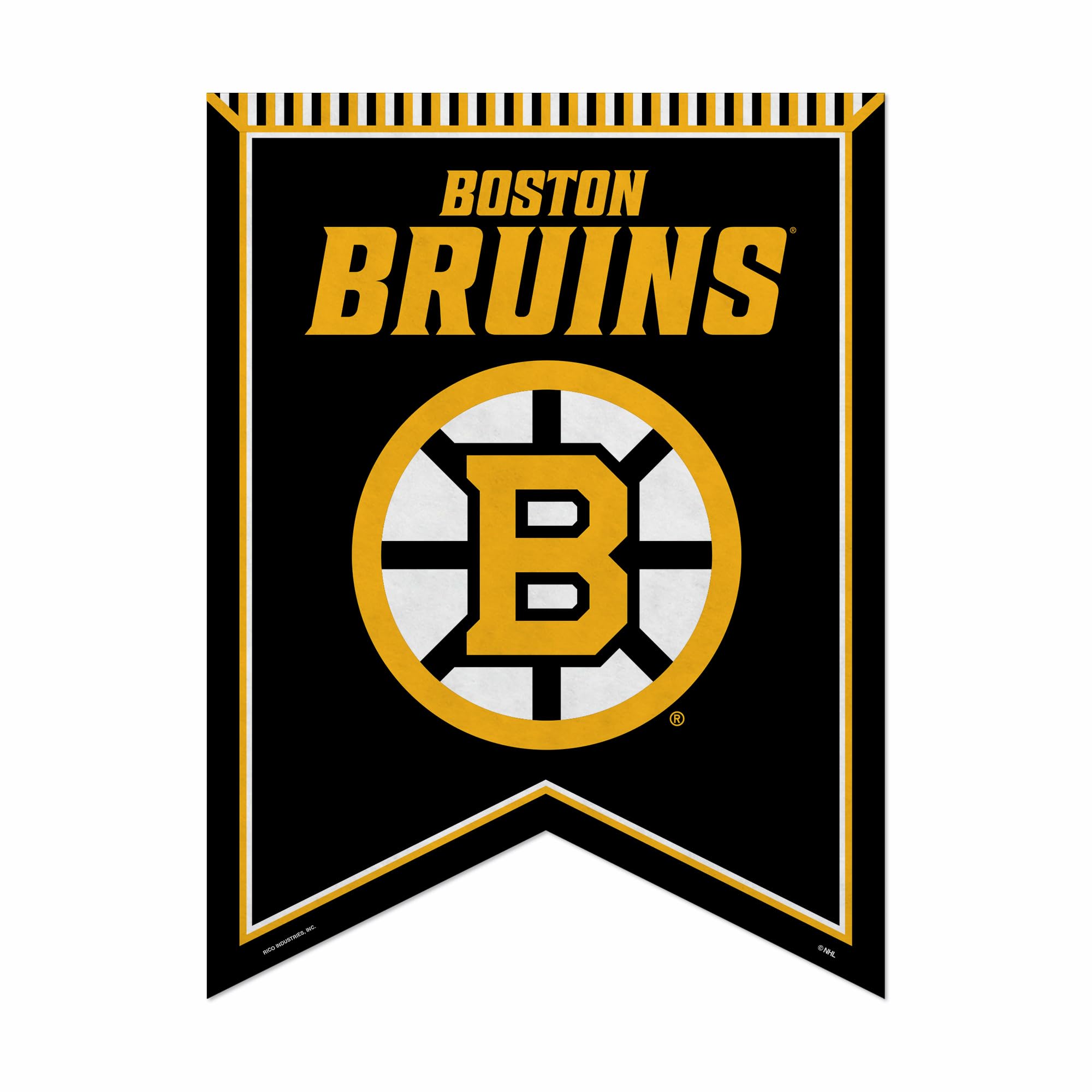 Rico Industries NHL Hockey Boston Bruins Standard Rafter Felt Pennant