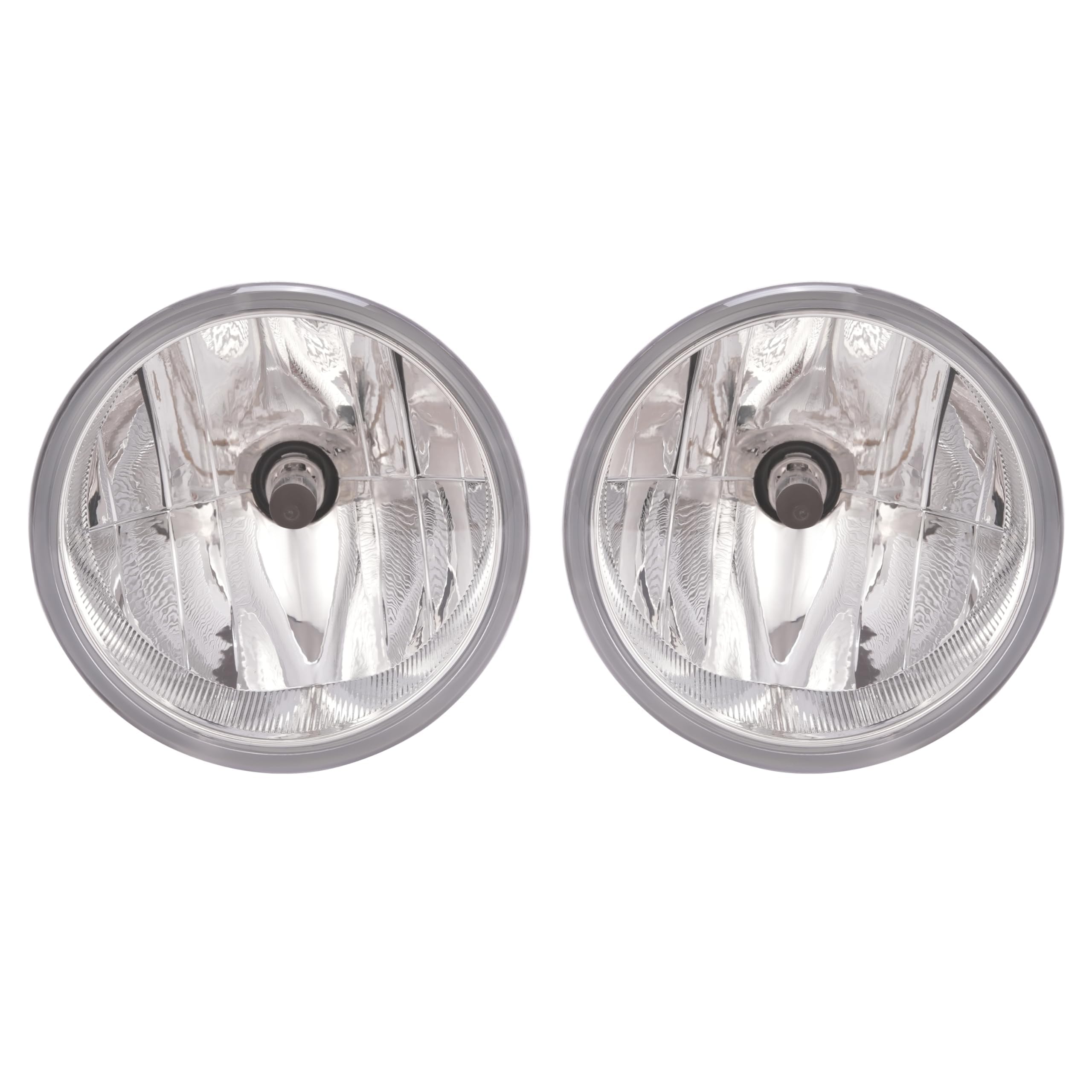 KUAFU Pair Fog Light Compatible with 2006-2014 Ford F-150 2006-2008 2010 Lincoln Mark LT Replacement for FO2593220 19590301 FO2592220 19590400 Fog