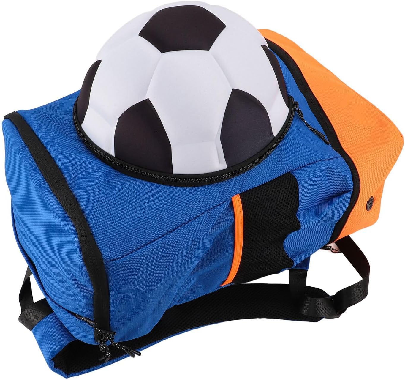 RiToEasysports Soccer Backpack, Football Training Equipment Bag with Ball Compartment Shoe Compartment for Sports Activities