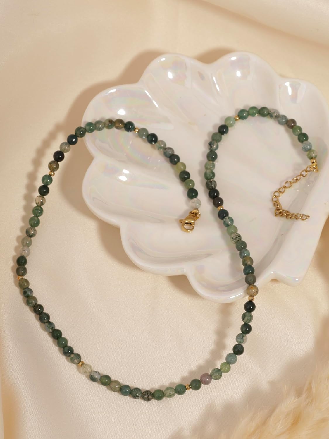 Sacina Boho Trendy Colorful Beaded Choker - Crystal, Hippie, Summer & Beach Necklace - Y2k Style, Perfect for Women - Image 6