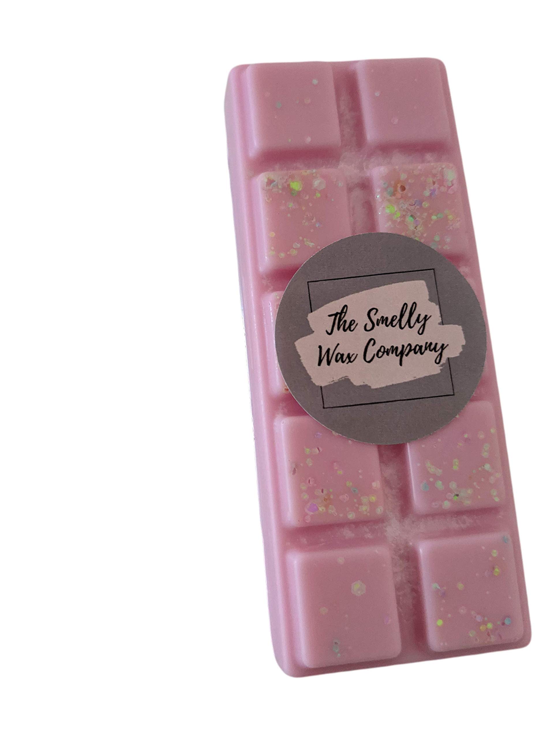 Snow Angel Wax Melt Snap Bar | Bubblegum & Candyfloss Scent | Handmade Vegan Wax Clamshell | Strong Scented Home Fragrance Bar