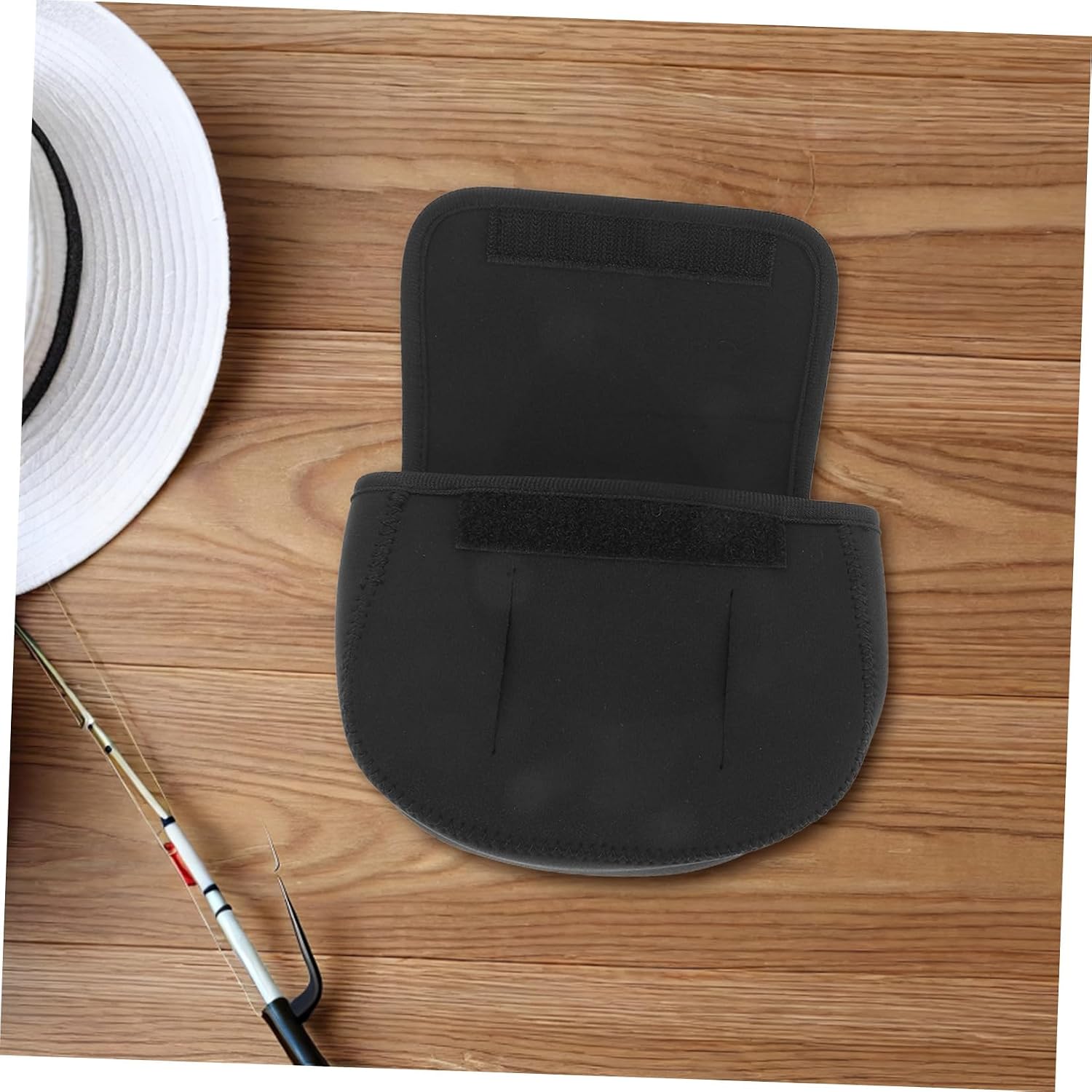 OUNONA 2pcs Thickened Neoprene Baitcasting Reel Cover Protective Case for Spinning Fishing Reels Travel-friendly Storage Bag Tear-resistant Outdoor Gear Protector