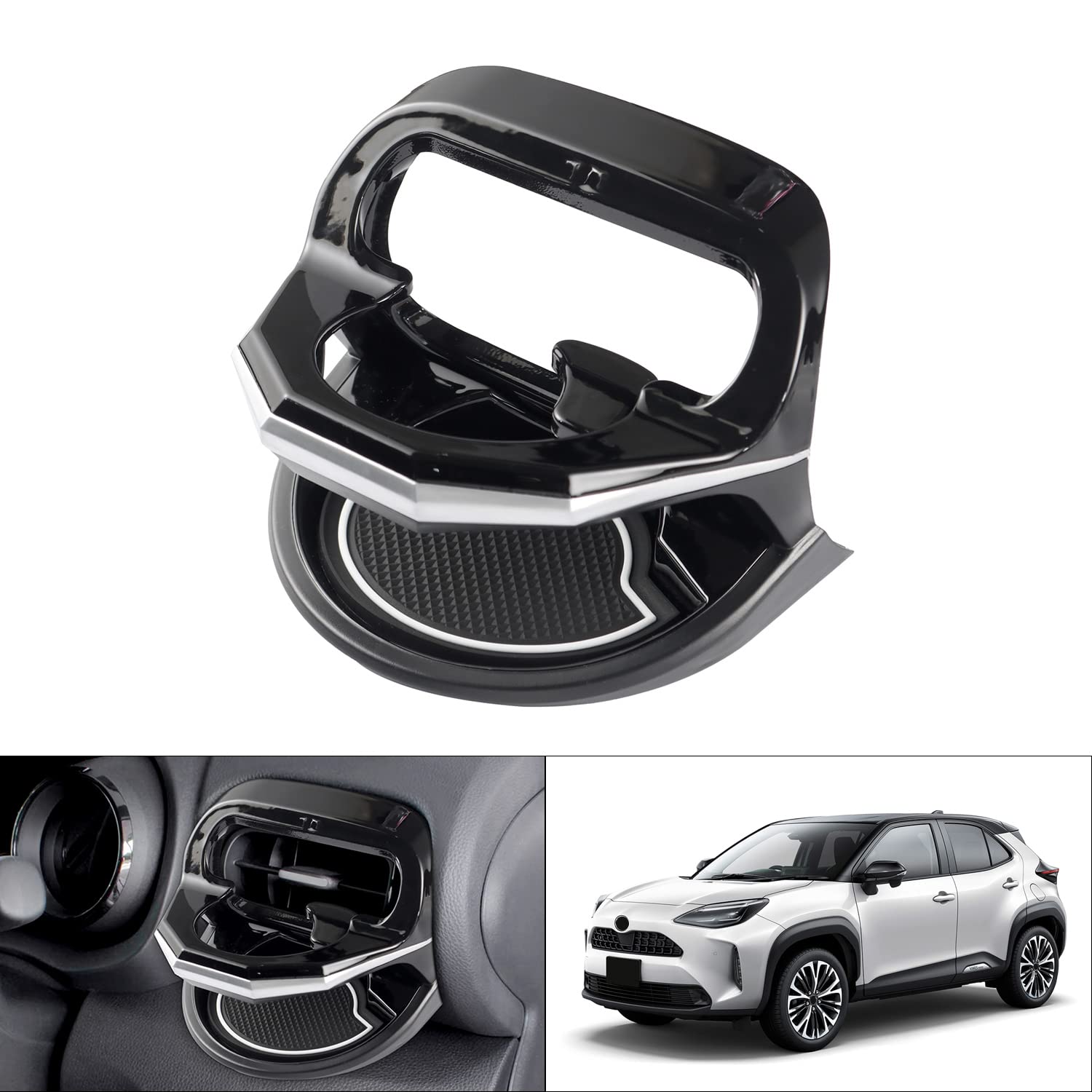 Amazon | Cartist トヨタ ヤリス ヤリスクロス ドリンクホルダー 運転