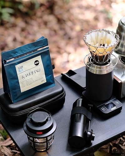 Vista 11 de Normcore Molinillo de café manual V2 – Molinillo de café manual con rebaba cónica contemporánea de acero inoxidable de 1.496 in – Ajustes ajustables