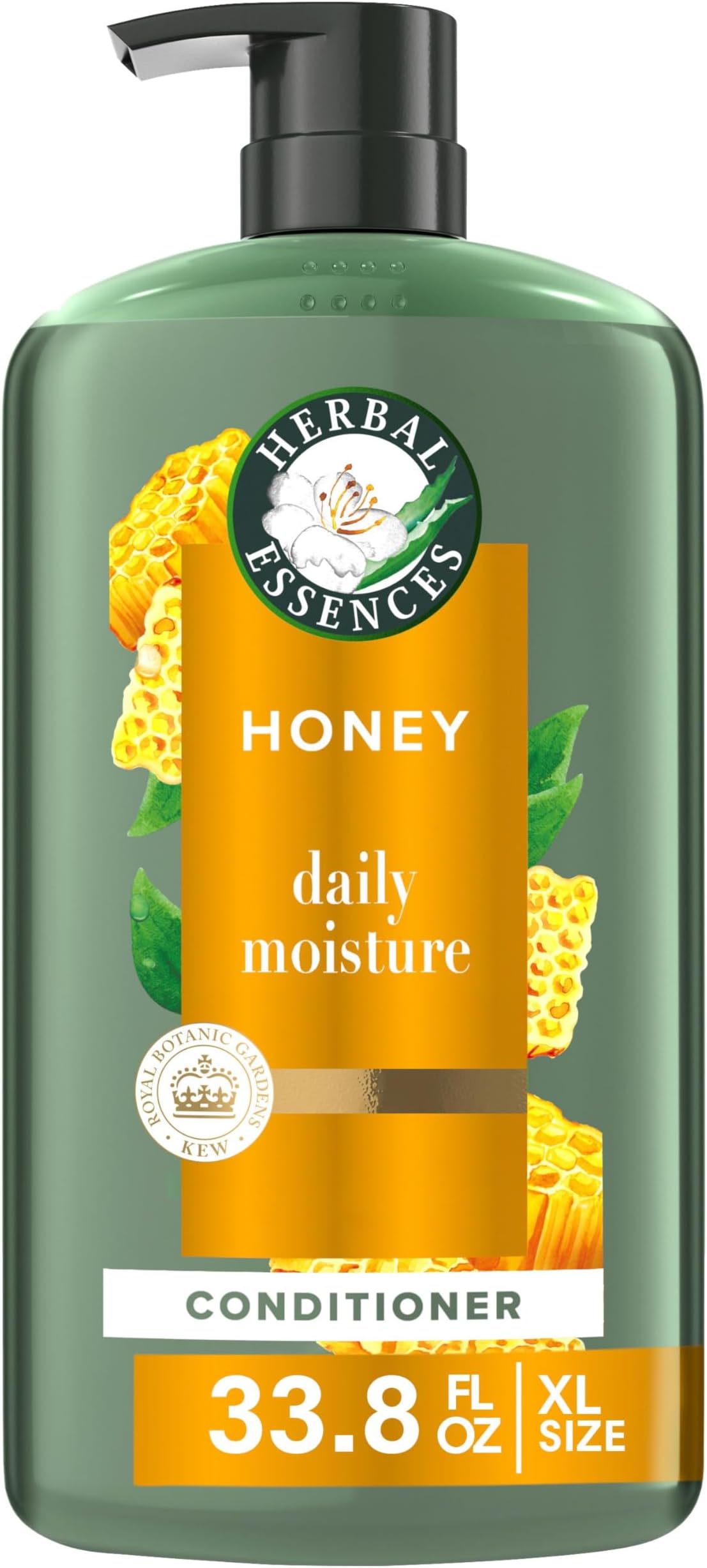 Honey Daily Moisture Conditioner, Protects and Nourishes Dry Hair, Hydrating Conditioner with Certified Camellia Oil and Aloe Vera, Moisturizing and Safe For All Hair Types, 33.8oz