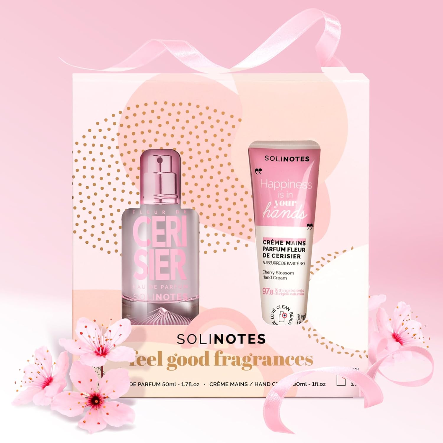 Coffret Solinotes 2P Fleur de Cerisier