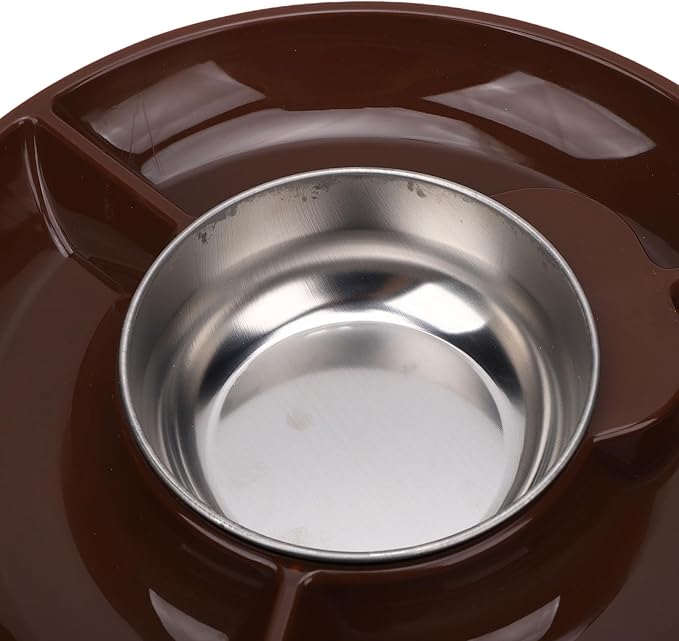 Fuente de Chocolate Eléctrica 10oz con Bandeja de 3 Compartimentos miniatura 9