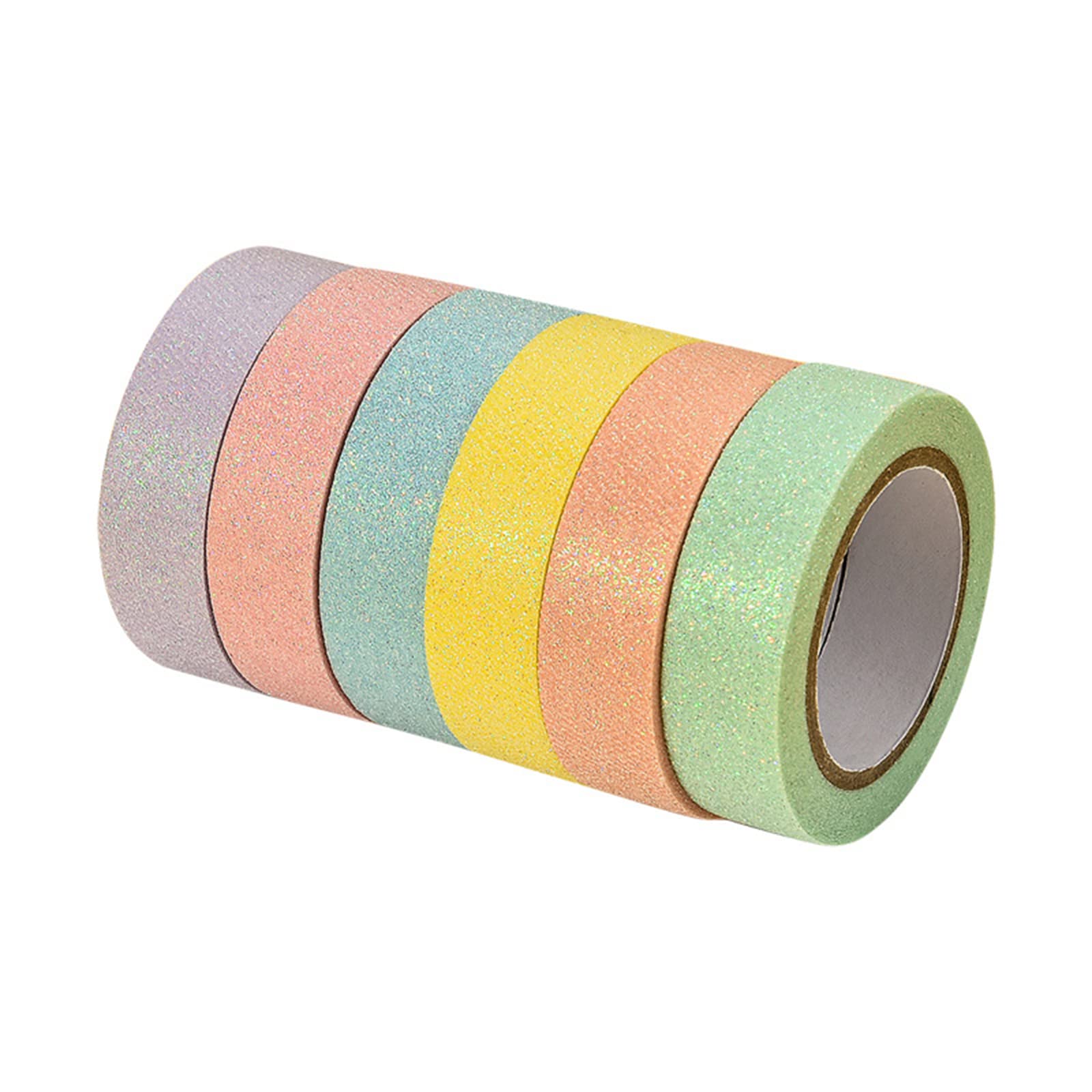 Nastro Washi YUBX Tema Ferrovie - 4 Rotoli 15mmx10m Per Decorazioni Creative - Foto 2