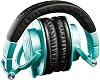 Audio-Technica ATH-M50xIB Wired Headset, Limited Edition Ice Blue