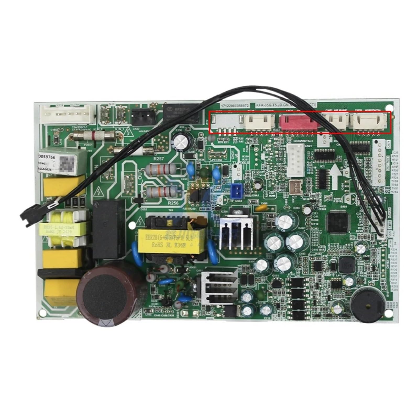 Jweinenl Type C Kfr-35/T5.jd.gn.nxnk.np2(Cti) Circuit Pcb 17122000058872 Indoor Unit Control Board ，Compatible For Midea，(Type C)