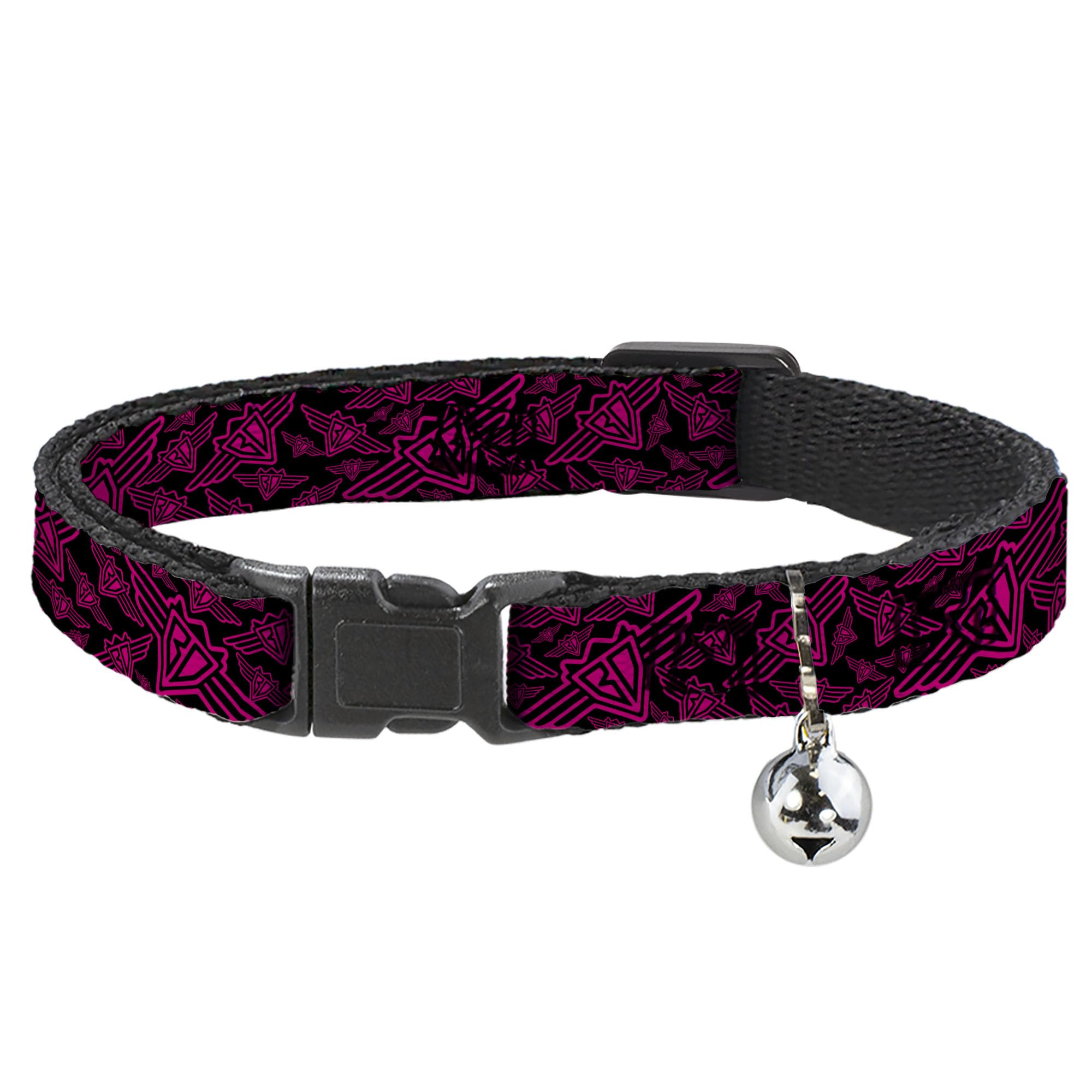 Collar para gato que evita asfixia Buckle-Down de 1.27 cm de ancho talla mediana