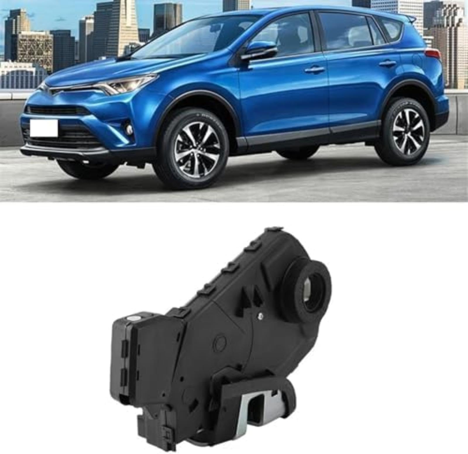Zamek bagażnika, dla TOYOTA, dla Rav4 2006-2014 69110-0R010 69110-42131 dynamiczny siłownik drzwi bagażnika zatrzask tylna klapa samochodu Mechanizm blokady tylnego bagażnika Mechanizm